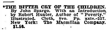 Bitter Cry, Spargo, NYT, Mar 3, 1906.png