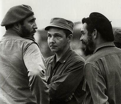 Fidel, Guevera and Markos.jpg