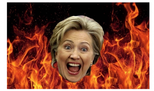 Hillary in flames.png