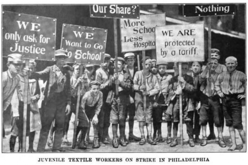 March of Mill Children of 1903, Spargo Bitter Cry of Children, Feb 1906.png