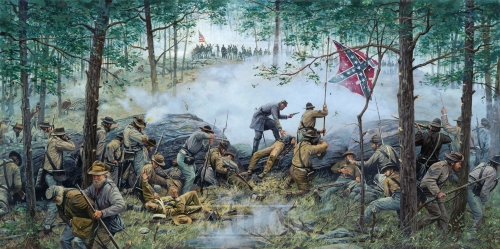 Dale Gallon-The 20th Maine and the 15th Alabama2.jpg