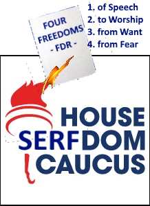 The House SERFdom Caucus logo (The Paragraph (CC BY-SA 3.0))