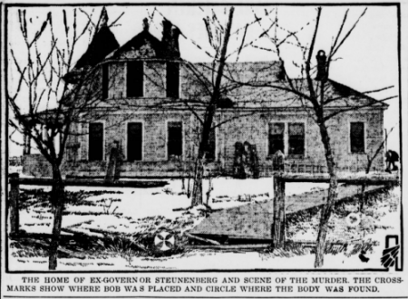 HMP, Steunenberg's Home, Waldeck 3, Spokane Press, May 18, 1906.png