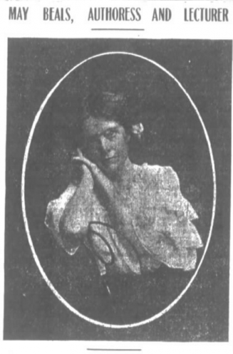 May Beals, Fort Wayne (IN) Jr-Gz, May 27, 1906.png