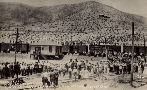Bisbee Deportations, IWW in cattle cars to desert, July 12, 1917.png