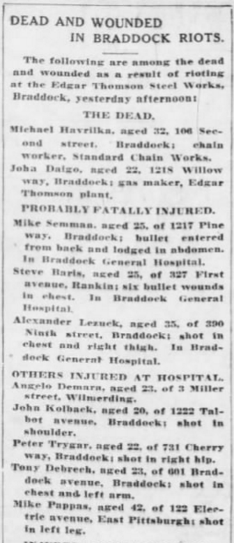 Braddock Massacre, Dead & Injured, Pittsburgh Pst-Gz, May 3, 1916_1.png