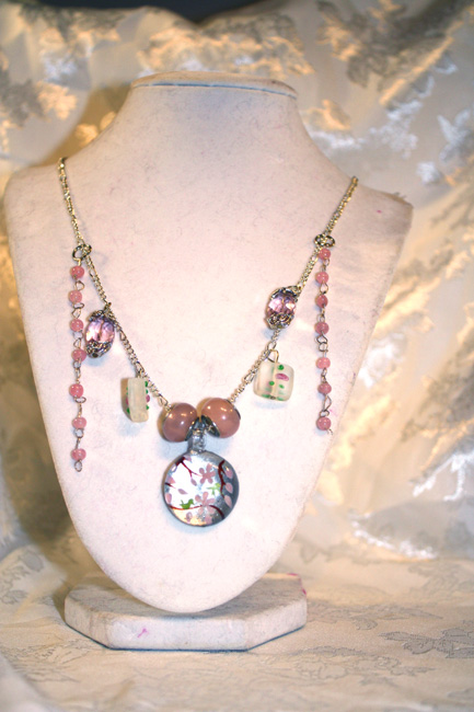 Delicate Pink Beauty Necklace.jpg