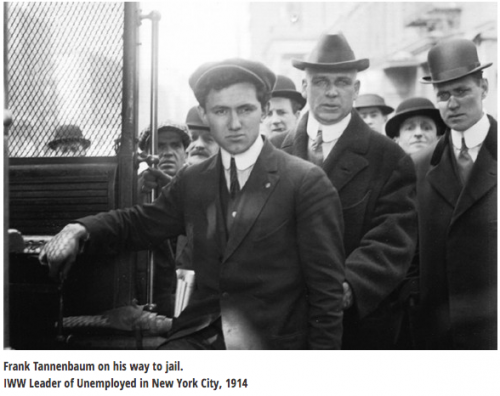 Frank Tannenbaum on way to jail, 1914.png