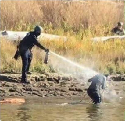 Macing in water.JPG