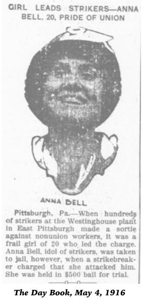 Pittsburgh Steel Strike, Anna Bell, Day Book, May 4, 1916.png