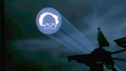 Bernie bat signal