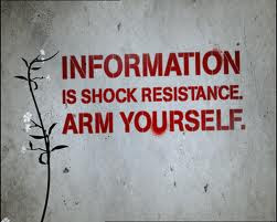 The Shock Doctrine 2009 Documentary - Information is shock resistance - Arm Yourself - The rise of disaster capitalism.jpg